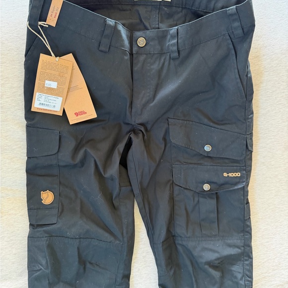 Women’s Fjallraven G-1000 Vidda Pro Black Hiking Pants - Picture 2 of 10
